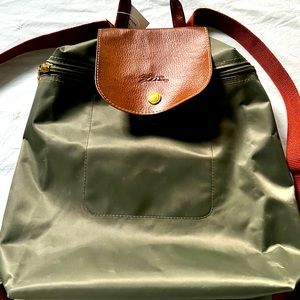 Longchamp "Le Pliage" foldable backpack in ultra-lightweight nylon,
Adjustable